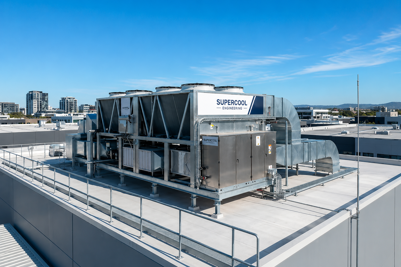 Industrial HVAC Background
